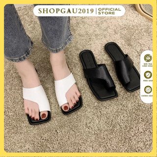 Dép nữ quai ngang xỏ ngón bản to sang chảnh 007