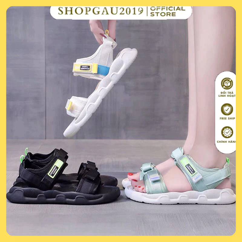 FREE SHIP Sandal học sinh nữ ulzzang 3 màu xinh xắn kiểu dáng thời trang 008