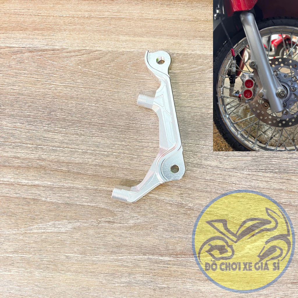 Pát trước Wave 100/Zx/Dream/Future neo đĩa 220mm xài heo 4P 81 racing