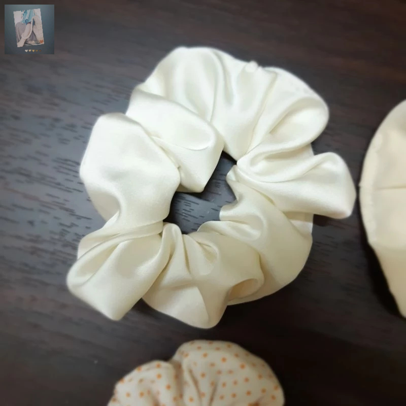 Scrunchies Mây Nhí Cột tóc vải nhiều màu sắc