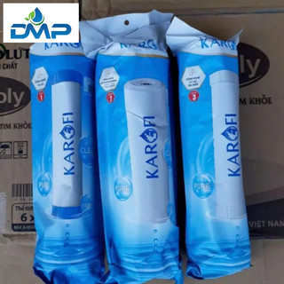 Bộ lõi lọc 123 Karofi dùng cho máy lọc nước