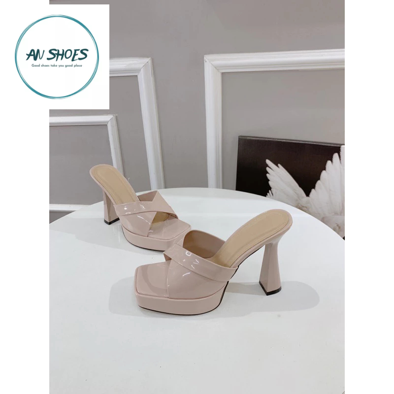 ☘️ Guốc cao gót đúp đế cao 12cm. hàng có sẵn.