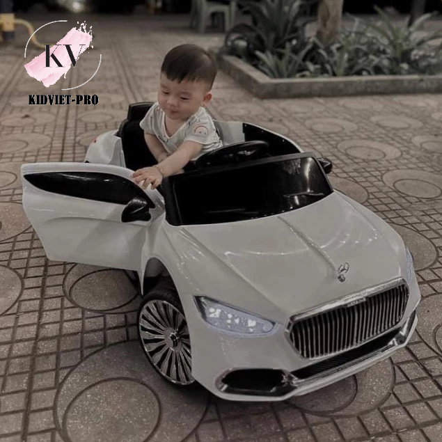 [Freeship Hà Nội] Ô Tô Điện KIDVIET-PRO Maybach HZBB 966 Tải Trọng 40KG Kết Nối BlueTooth Điều Khiển Qua APP Từ Xa