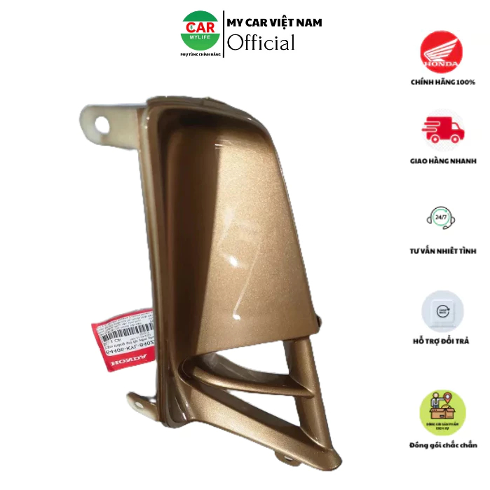 Tấm thông gió ốp yếm bên phải HONDA FUTURE X năm 2010-2011 màu Vàng. *Y20 (64406KYL840ZA)