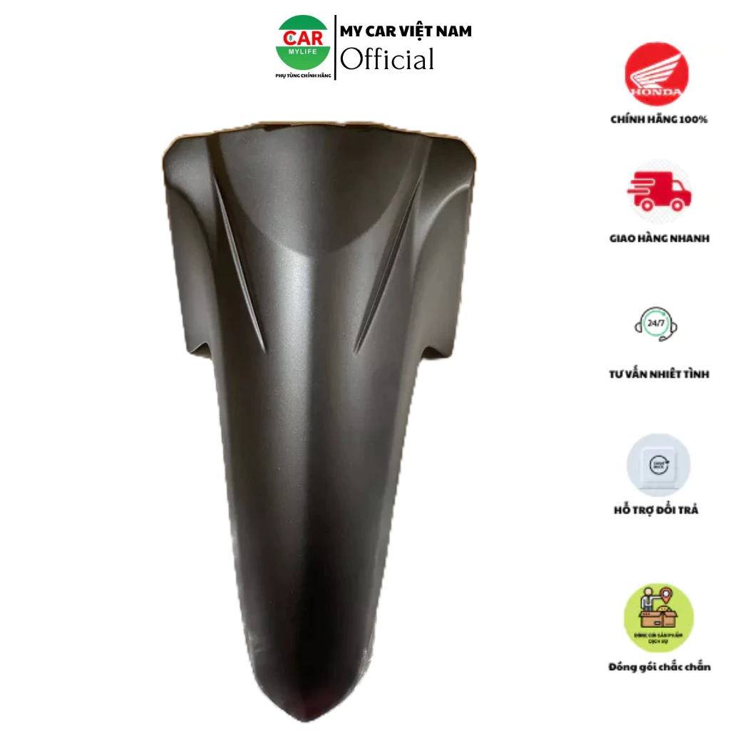 Chắn bùn trước - dè trước HONDA WAVE RSX110 năm 2016-2018-2019-2023 màu Đen nhám. 61100K03N30ZH