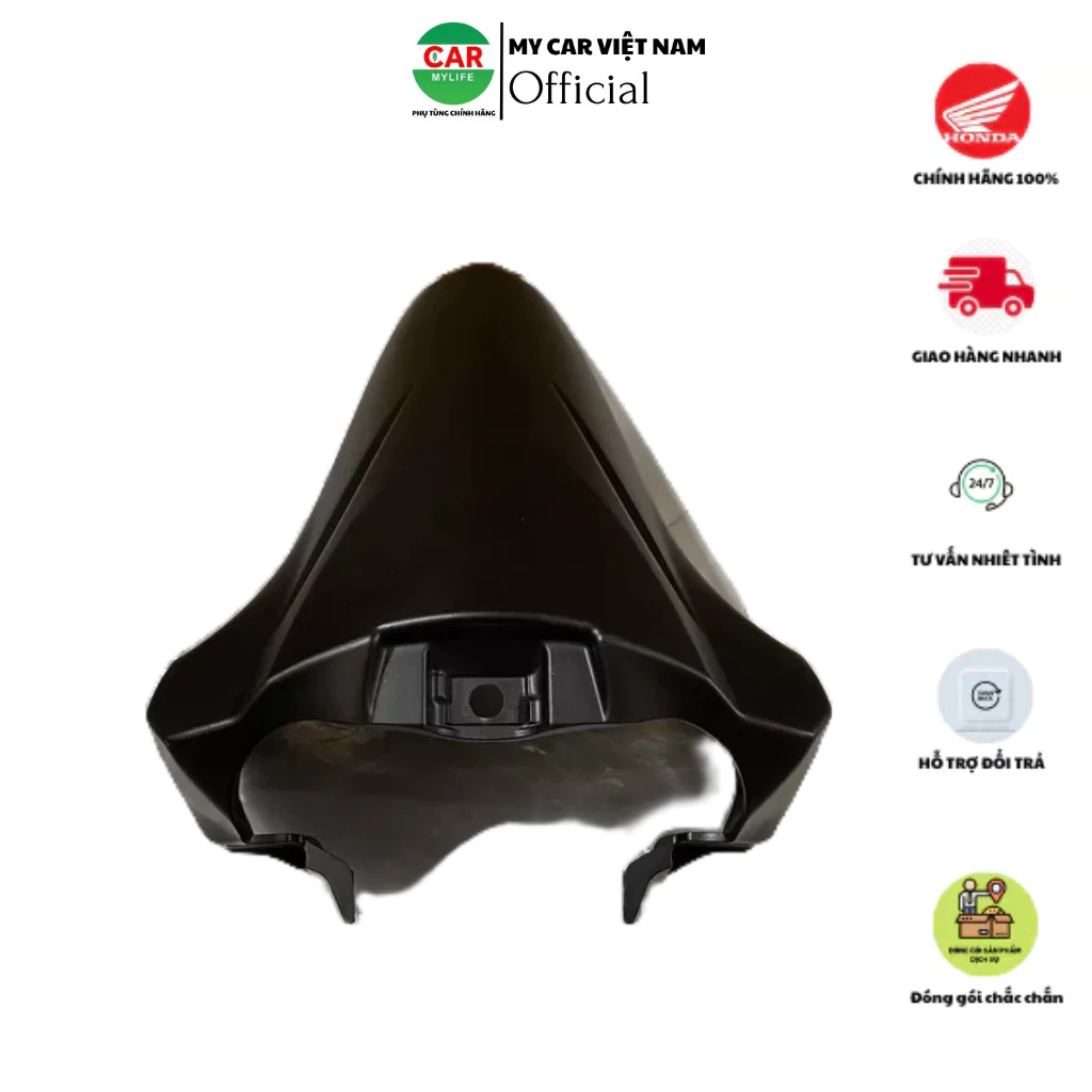 Chắn bùn trước - dè trước HONDA WAVE RSX110 năm 2016-2018-2019-2023 màu Đen nhám. 61100K03N30ZH