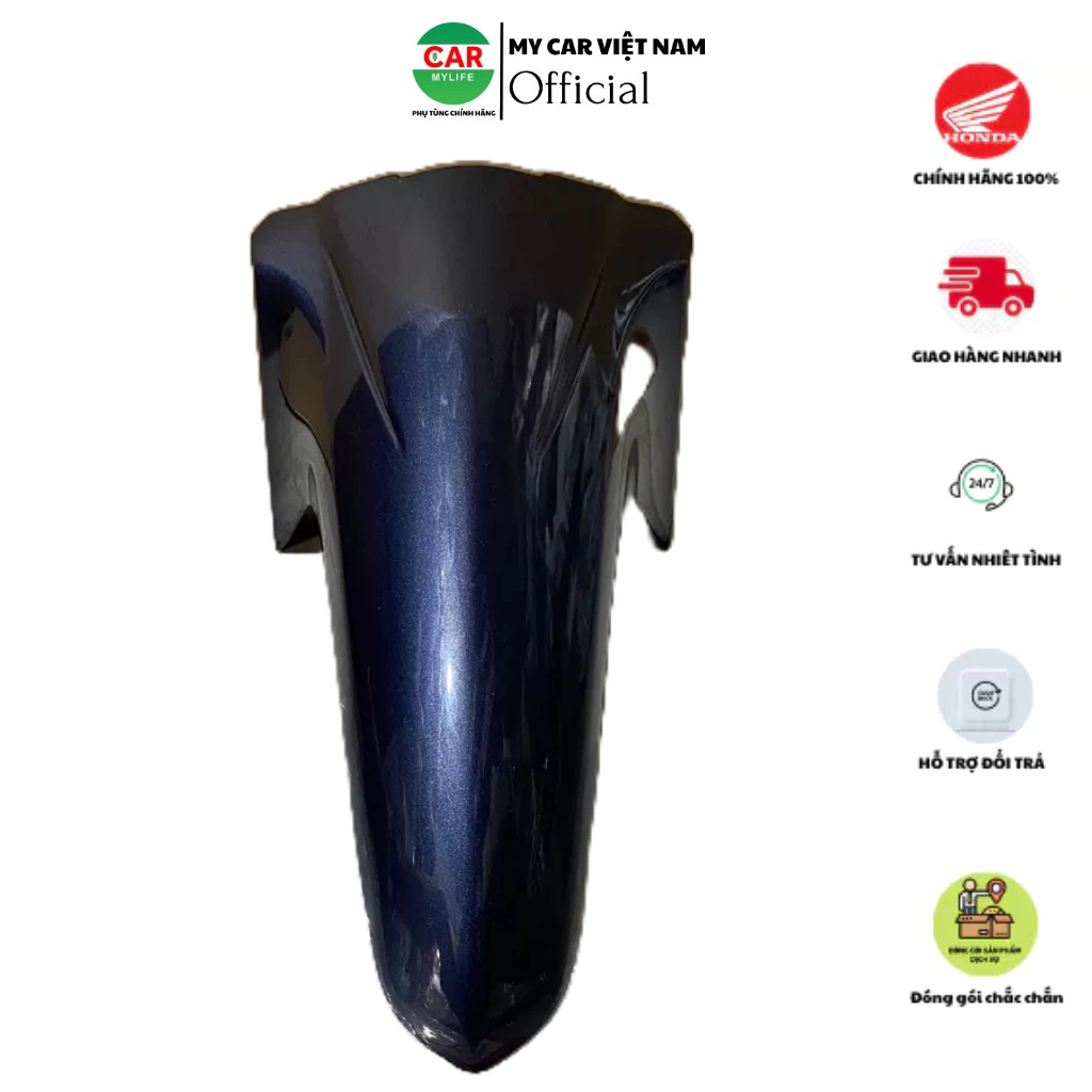 Chắn bùn A trước - dè trước HONDA WAVE RSX110 năm 2019-2020-2022 màu Xanh tím. 61100K03N30ZN