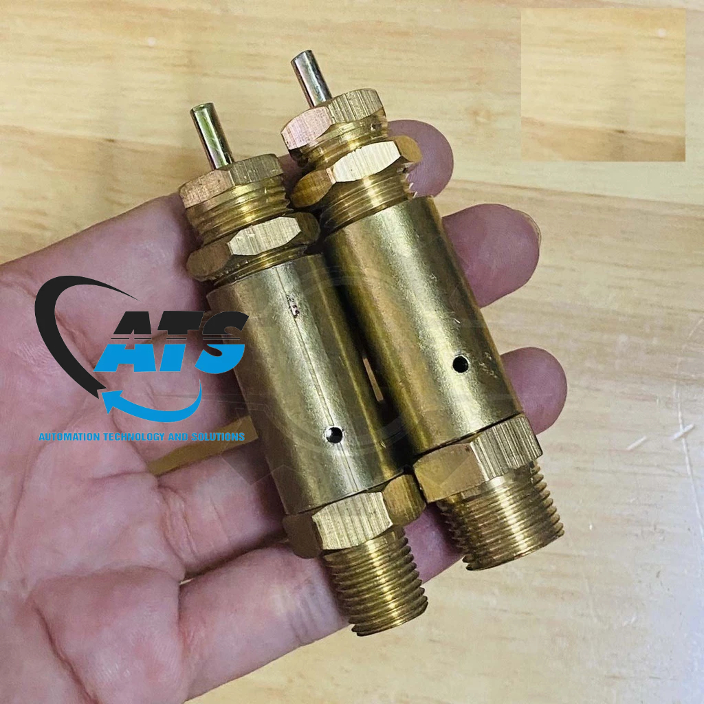 Van an toàn thau - van xả khí nén đồng thau - van an toàn máy nén khí