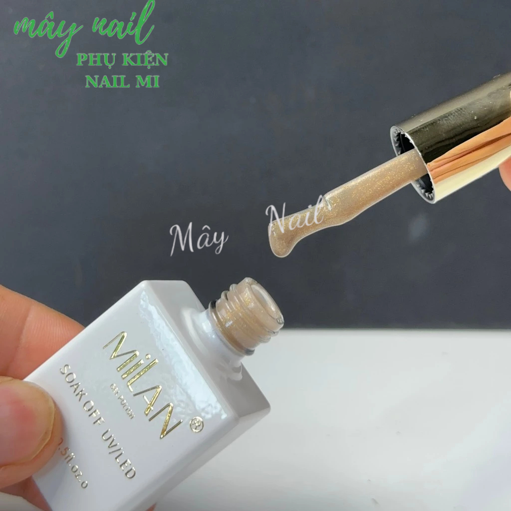 Sét sơn nhũ hồng 8 milan màu kèm bảng màu