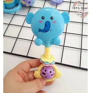 Bộ đồ chơi xúc xắc 7 món hình thú phát tiếng kêu vui nhộn kích thích vận động