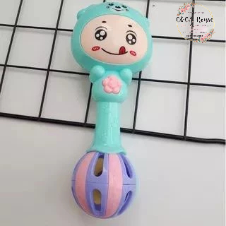 Bộ đồ chơi xúc xắc 7 món hình thú phát tiếng kêu vui nhộn kích thích vận động