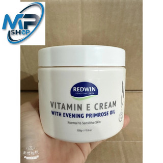 ( Redwin 330g ) Kem dưỡng da mềm mịn redwin Vitamin E Cream từ thiên nhiên, dưỡng đậm đặc.