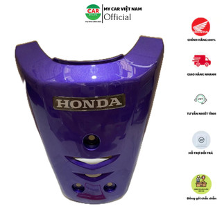 Bộ mặt nạ trước honda wave zx năm 2004 màu tím. 64300krs900zr