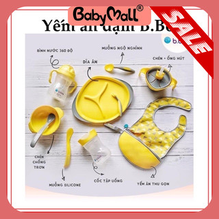 B.box yếm ăn dặm kèm thìa 3276