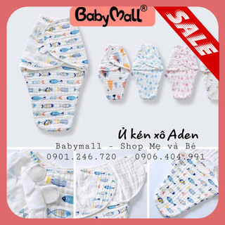 Ủ kén Aden xô thoáng mát cho bé
