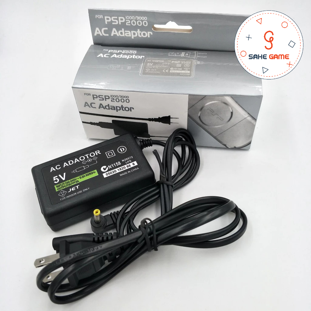 Bộ Sạc PSP 2000 Loại Tốt Bộ Sạc PSP 3000 Loại Tốt Bộ Sạc PSP 1000 Loại Tốt