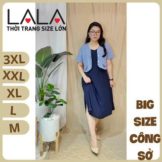 Bigsize công sở - Yếm 2 Dây Maxi - Xanh