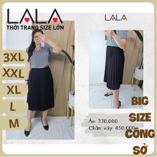 Bigsize công sở - Váy Maxi - Đen Ly