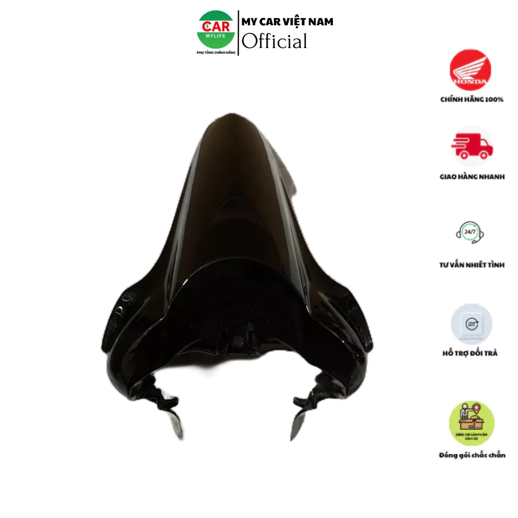 Chắn bùn A trước - dè trước HONDA FUTURE X năm 2010 màu Đen bóng. *NHA69P* 61100KVLN00ZM