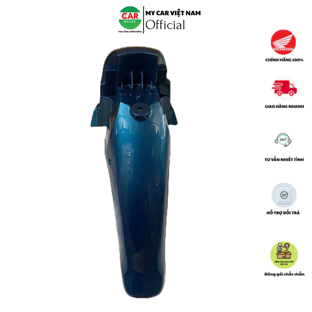 Chắn bùn A trước - dè trước HONDA FUTURE 1 màu Xanh ngọc. *B-154M* 61100KFL890ZA