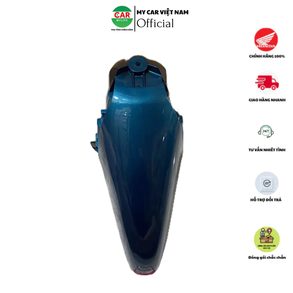 Chắn bùn A trước - dè trước HONDA FUTURE 1 màu Xanh ngọc. *B-154M* 61100KFL890ZA