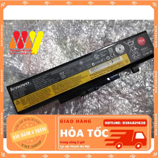 Pin laptop Lenovo ThinkPad Edge E430 E435 E530 E535 E430c E530c E49 K49 45N1049  75+