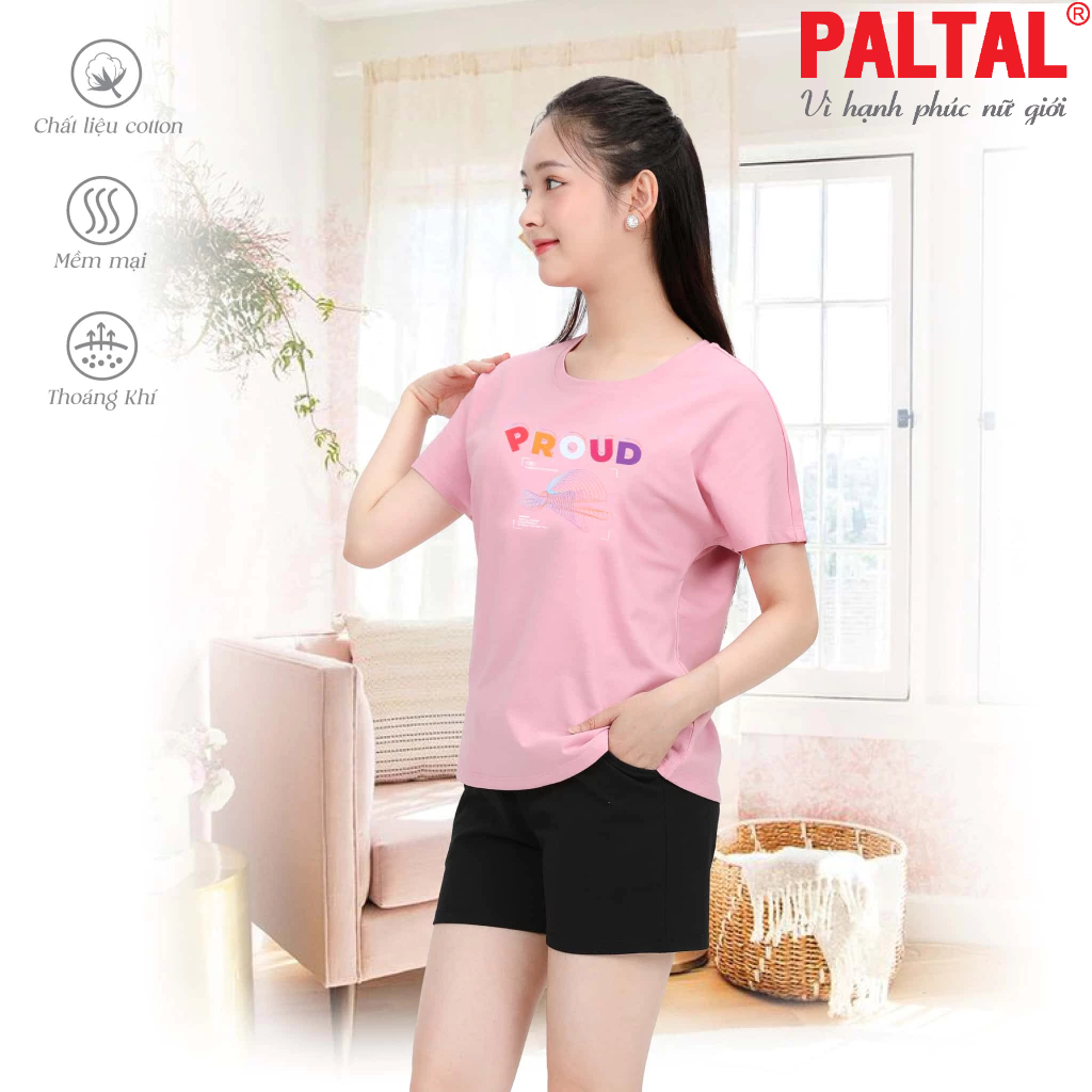 Bộ đùi tay ngắn 195p2027 cotton cao cấp
