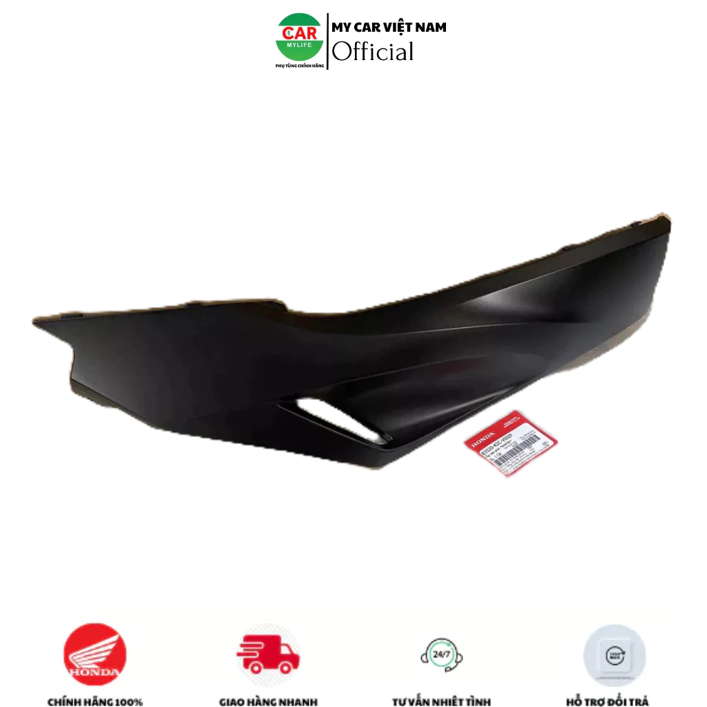Ốp sàn phải - thanh cạnh HONDA VISION năm 2021-2022-2023 màu Đen nhám. *NHA76M* 83520K2CV00ZF