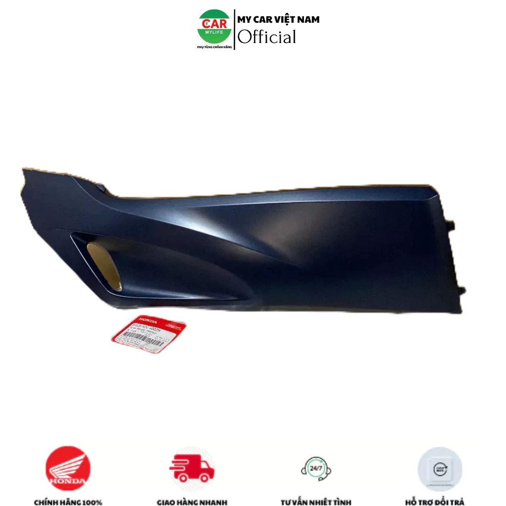 Ốp cạnh sàn để chân bên phải HONDA VISION năm 2021-2022-2023 màu Xanh nhám. *PB434M* Mã SP 83520K2CV00ZM