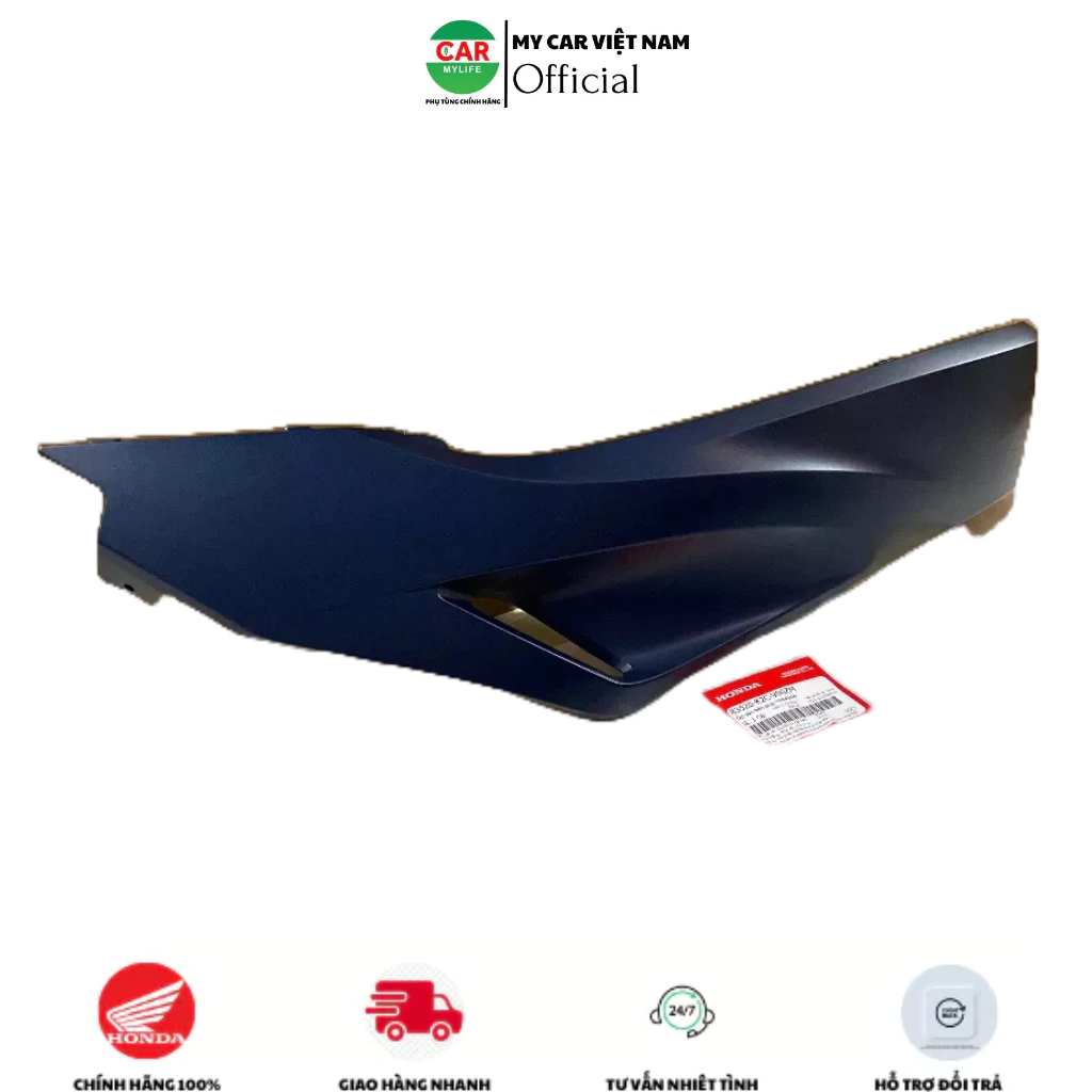 Ốp cạnh sàn để chân bên phải HONDA VISION năm 2021-2022-2023 màu Xanh nhám. *PB434M* Mã SP 83520K2CV00ZM