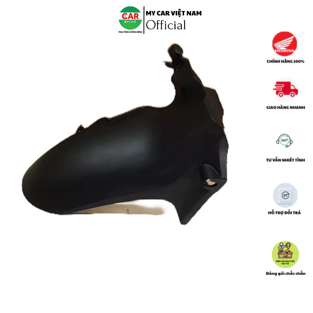 Chắn bùn sau bên trong HONDA VISION năm 2018 -2019-2020 màu Đen.  80101K44V80