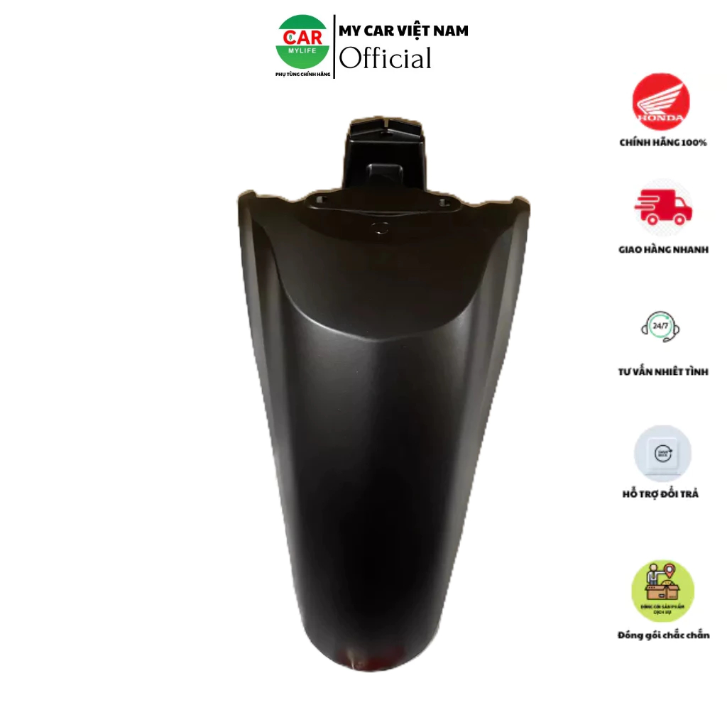 Bộ chắn bùn trước - dè trước HONDA VISION năm 2021-2022-2023 màu Đen nhám. *NHA76M* 61110K2CV00ZF
