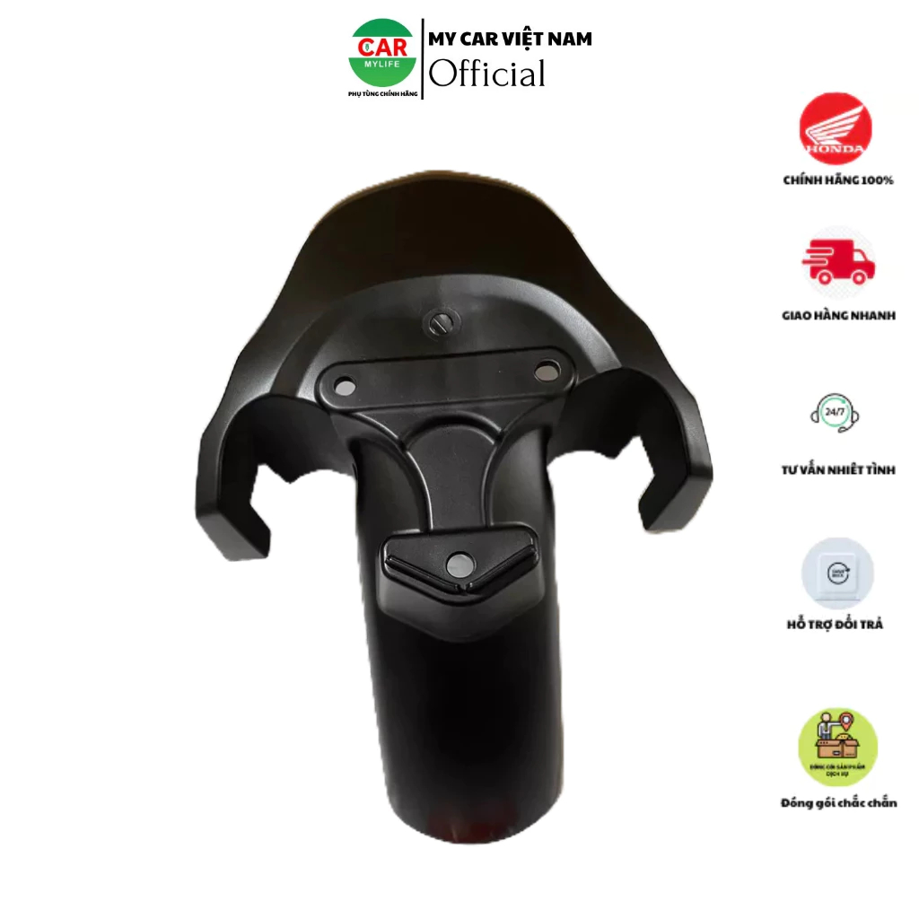 Bộ chắn bùn trước - dè trước HONDA VISION năm 2021-2022-2023 màu Đen nhám. *NHA76M* 61110K2CV00ZF