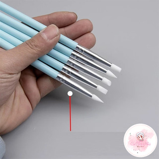 Bộ mo + miết đất sét 5 chiếc, dụng cụ tạo hình đất sét, gumpaste