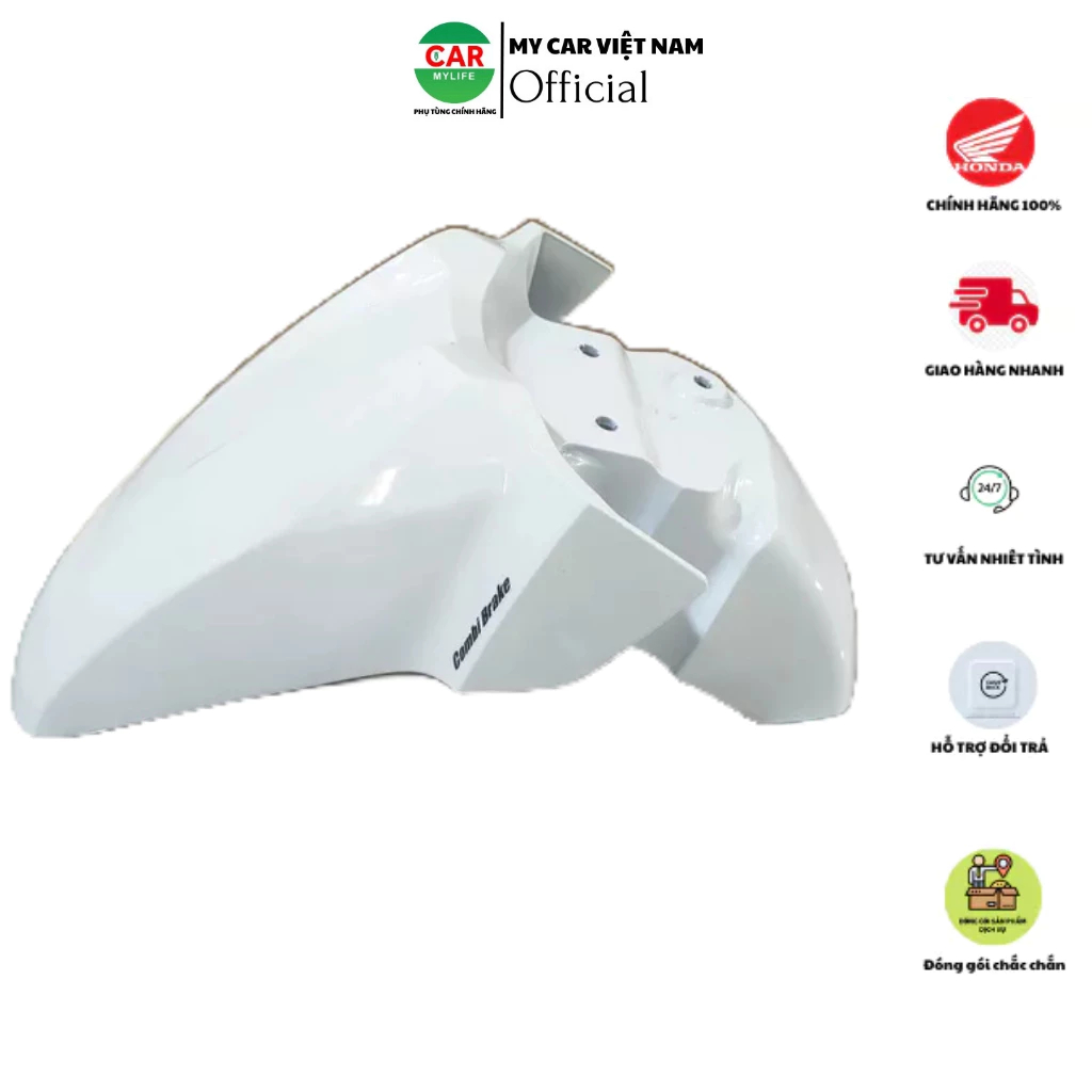 Bộ chắn bùn trước - dè trước HONDA LEAD 125 năm 2018-2019 màu Trắng. *NHA96P* (61200K12V20ZG)
