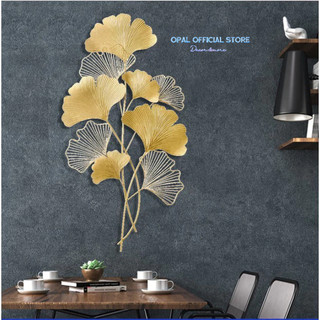 TRANH SẮT TREO TƯỜNG - LÁ BẠCH QUẢ KHÔNG KHUNG