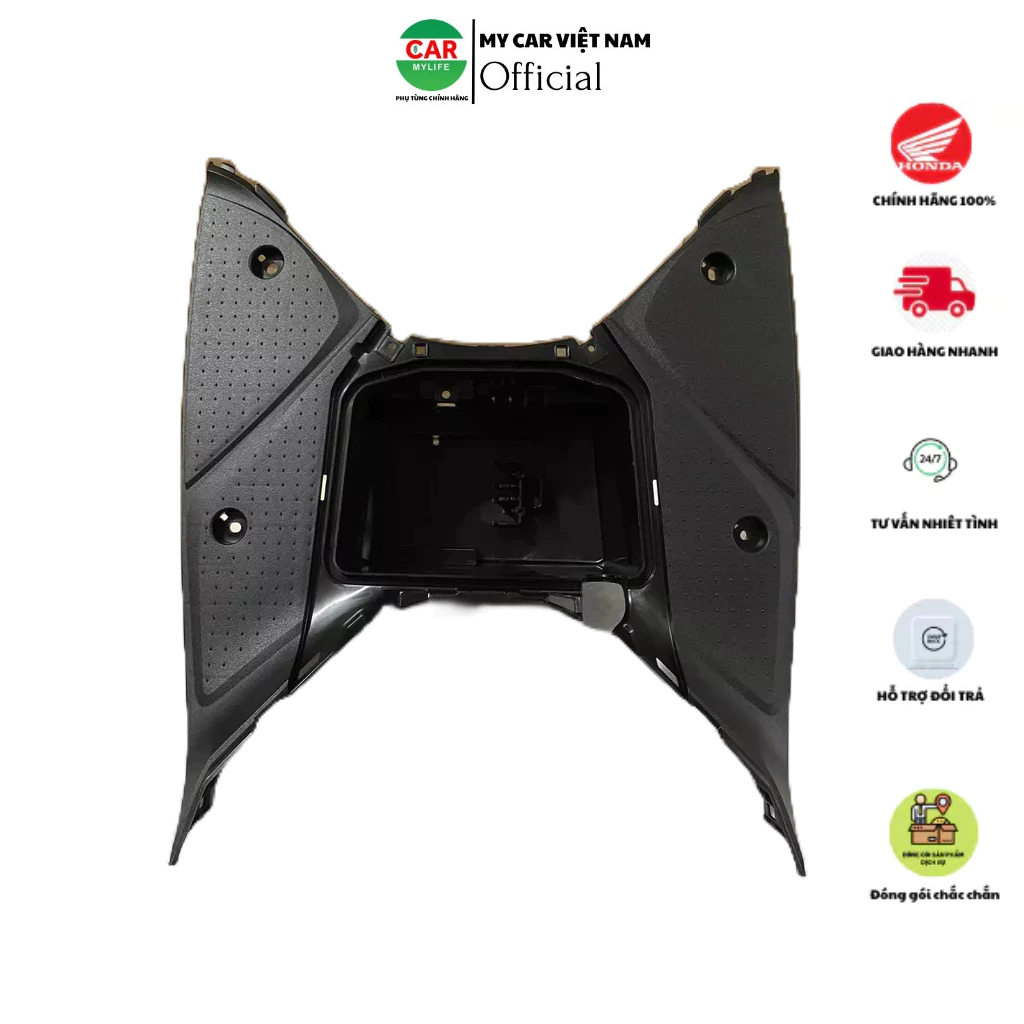Bộ ốp sàn - sàn để chân HONDA SH 125&150 năm 2012-2013-2015 màu Đen. 64305K01900ZA