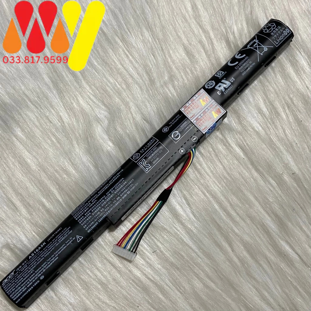 Pin laptop Acer E5-575,E5-475G 523G 553G 573G 575G 774G AS16A8K Mã pin AS16A5K