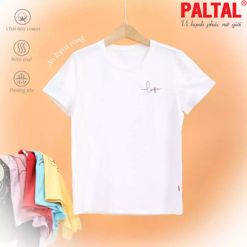 Áo thun 020p 0102 tay ngắn cotton form rộng