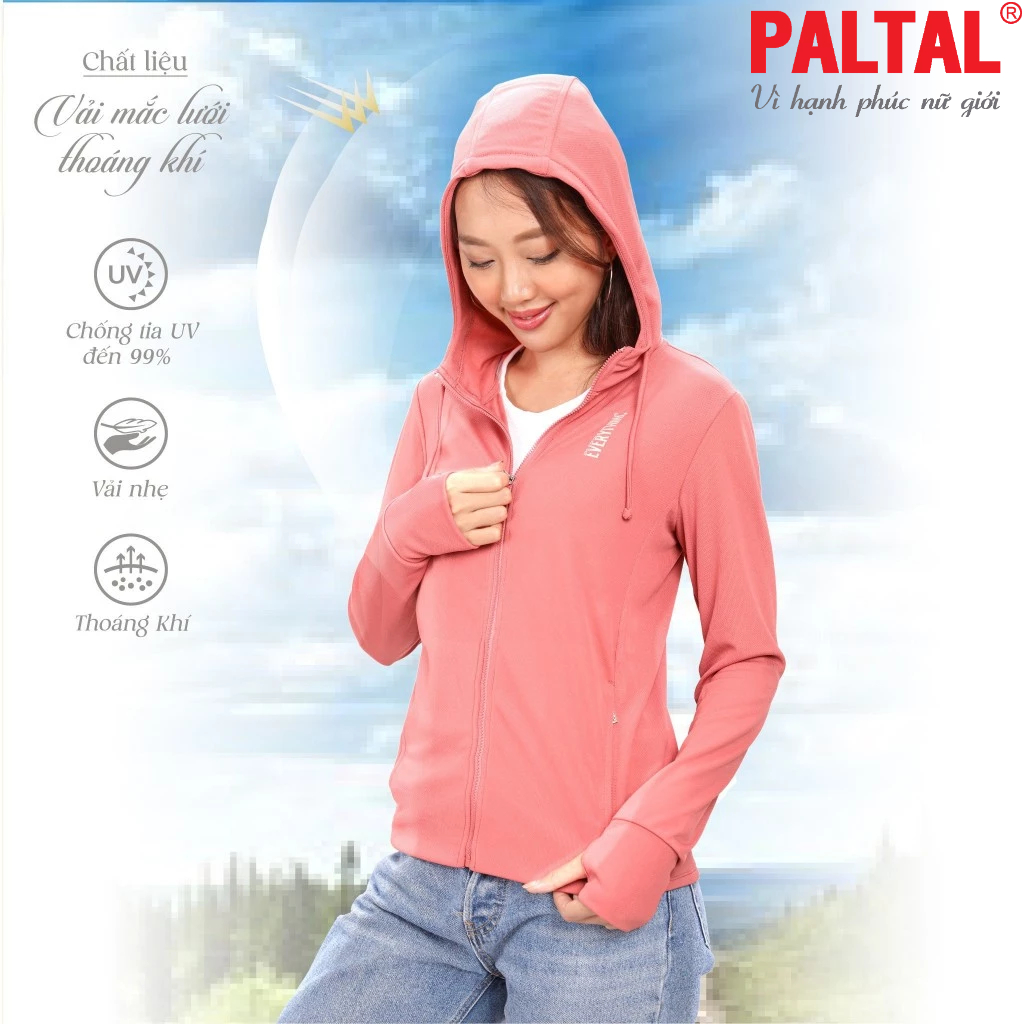 Áo khoác 311p 1244 chống nắng cao cấp poly mắc lưới thoáng khí