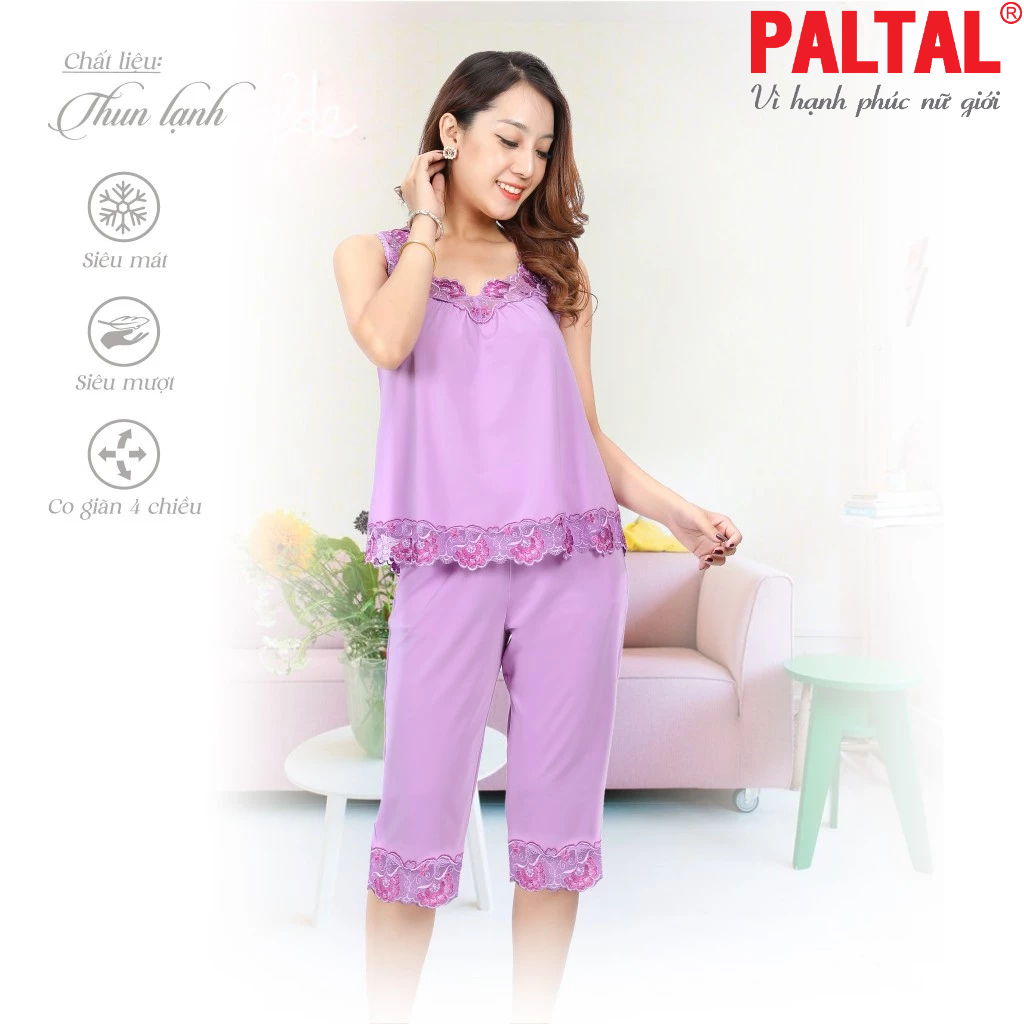 Bộ lửng 014p 4173 thun lạnh không tay
