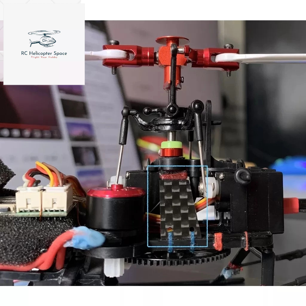 K110S K110 K100 V977 K123 K124 RC Helicopter - Mảnh Carbon Gia Cố Khung Chính