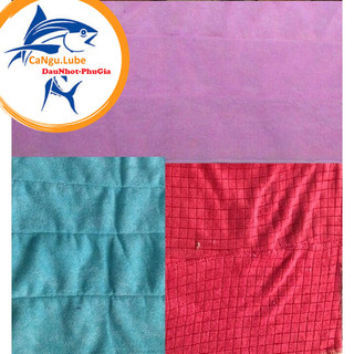 [Ảnh thật] Khăn lau microfiber chuyên dụng dành cho ô tô và xe máy, Khăn lau microfiber nối từ nhiều mảnh nhỏ giá rẻ