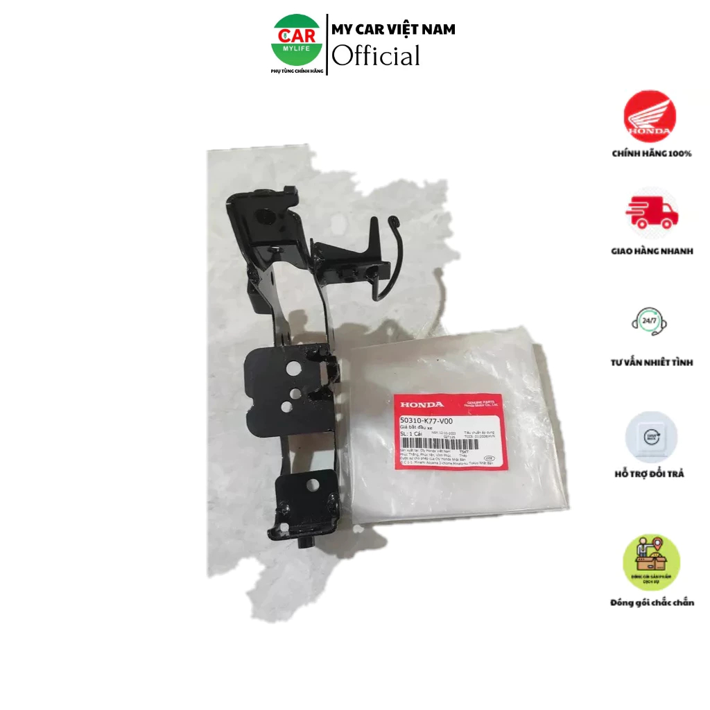 Giá bắt đầu xe - giá bắt mặt nạ trước HONDA SH năm 2017-2018-2019 (Phanh CBS). 50310K77V00