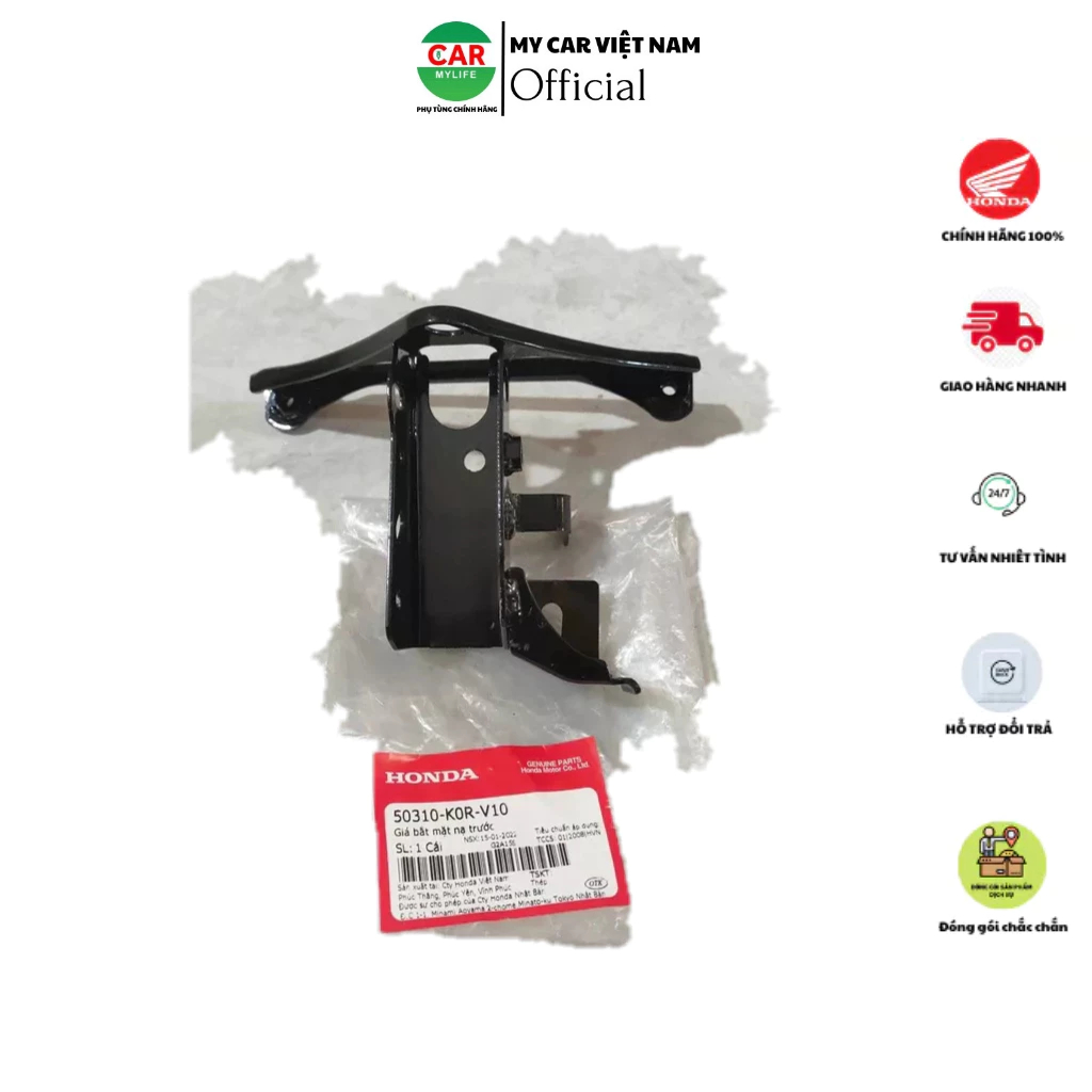 Giá bắt mặt nạ trước HONDA SH 125&150 năm 2020-2021-2022-2023 (Phanh ABS). 50310K0RV10