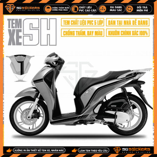 Tem xe sh chỉ amg đời 2012 2016 2019 2020 2021 2022 | sh08 | team decal hình dán sh 150i 125i đẹp nhất bền màu