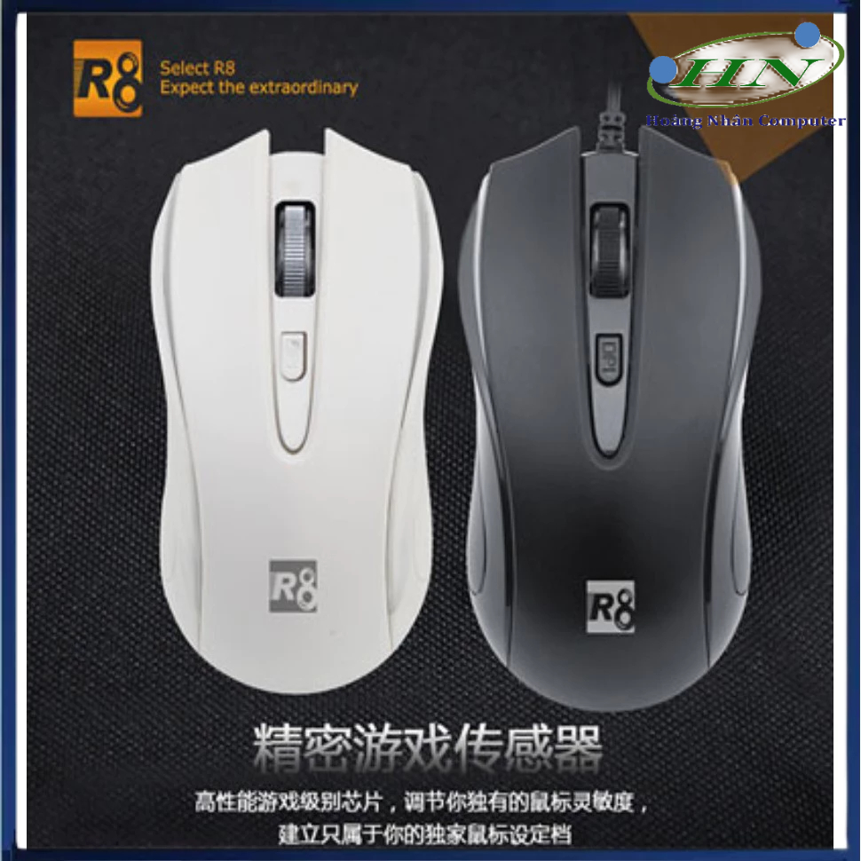 Chuột không dây chơi game R8 1631