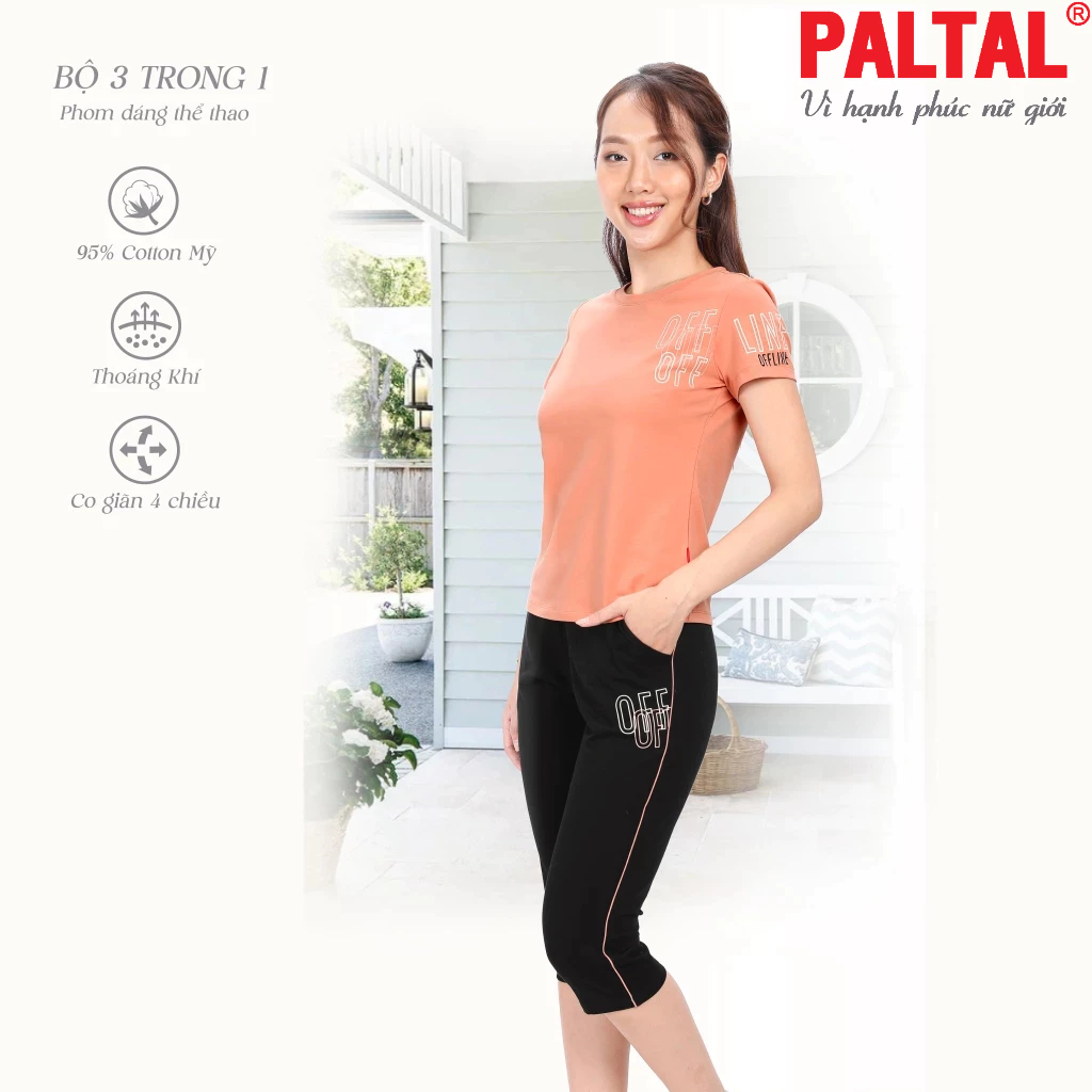 Đồ bộ 194p 4272 nữ mặc nhà kiểu quần lửng tay ngắn cvc