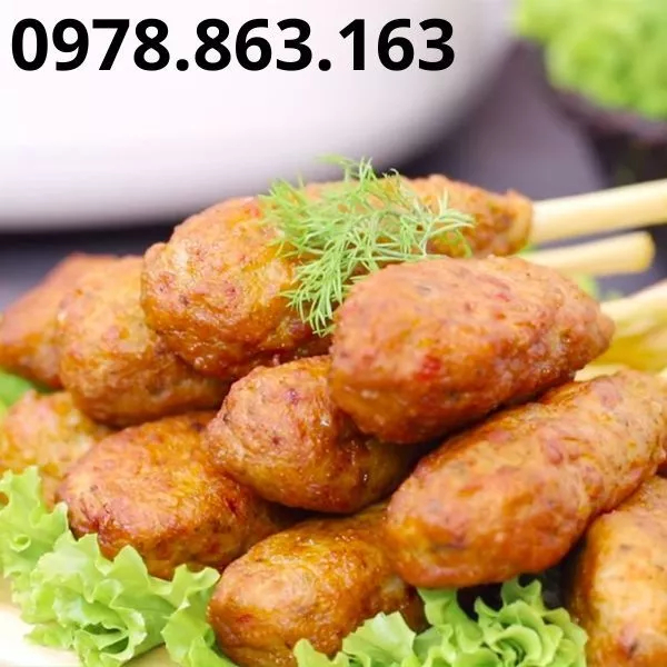 Chả Bó Sả Tự Tại Tâm - Chay Sạch Chúc Hạnh, Gói 300g ( giao ngay từ 1-2h)