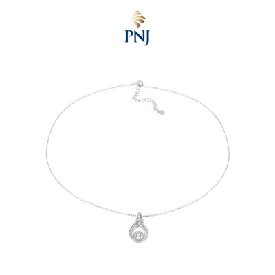 Dây cổ Bạc đính đá CZ PNJSilver XMXMW060005